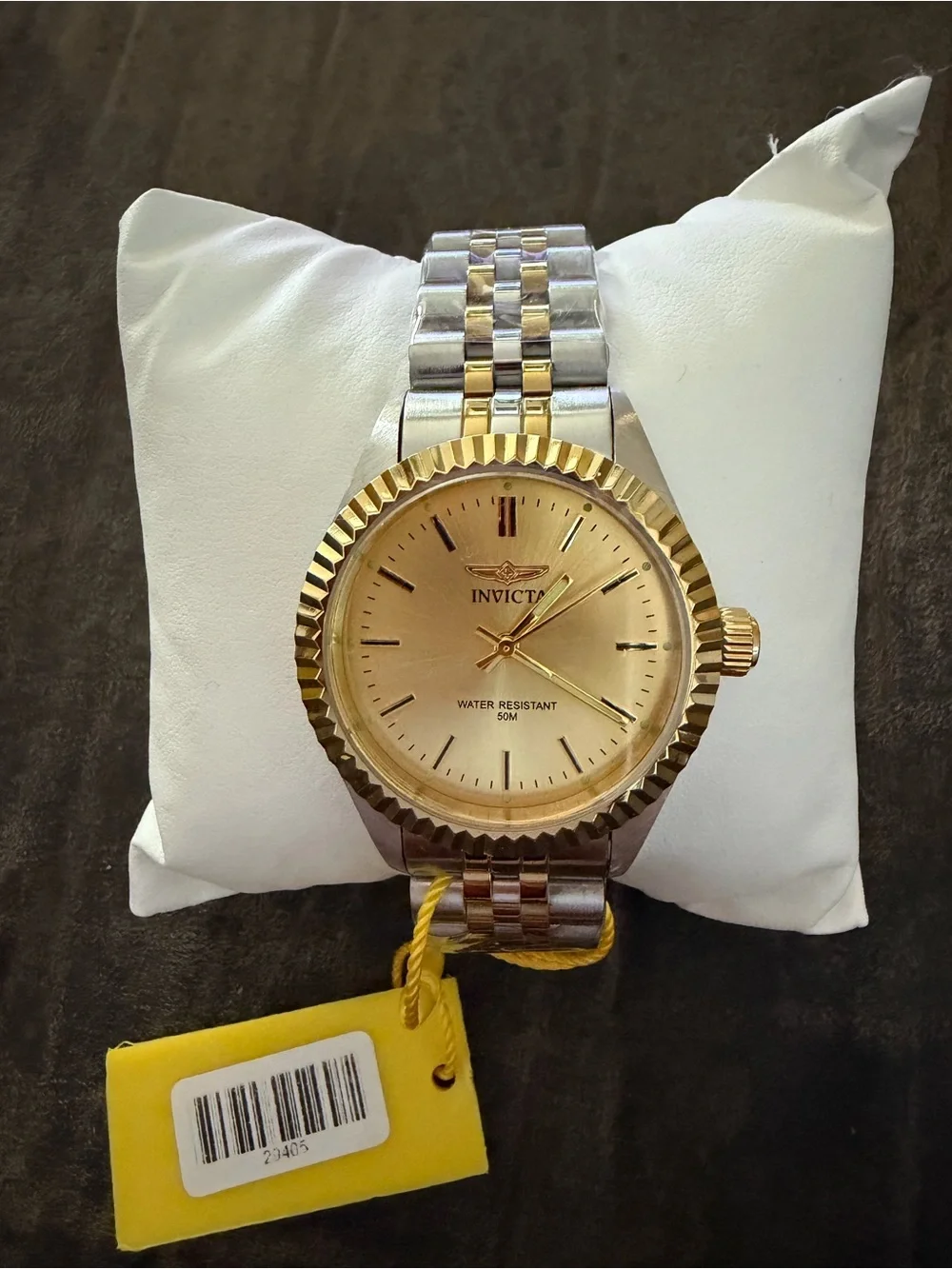 Invicta Two-Tone Gold and Silver Men’s Stainless Steel Watch